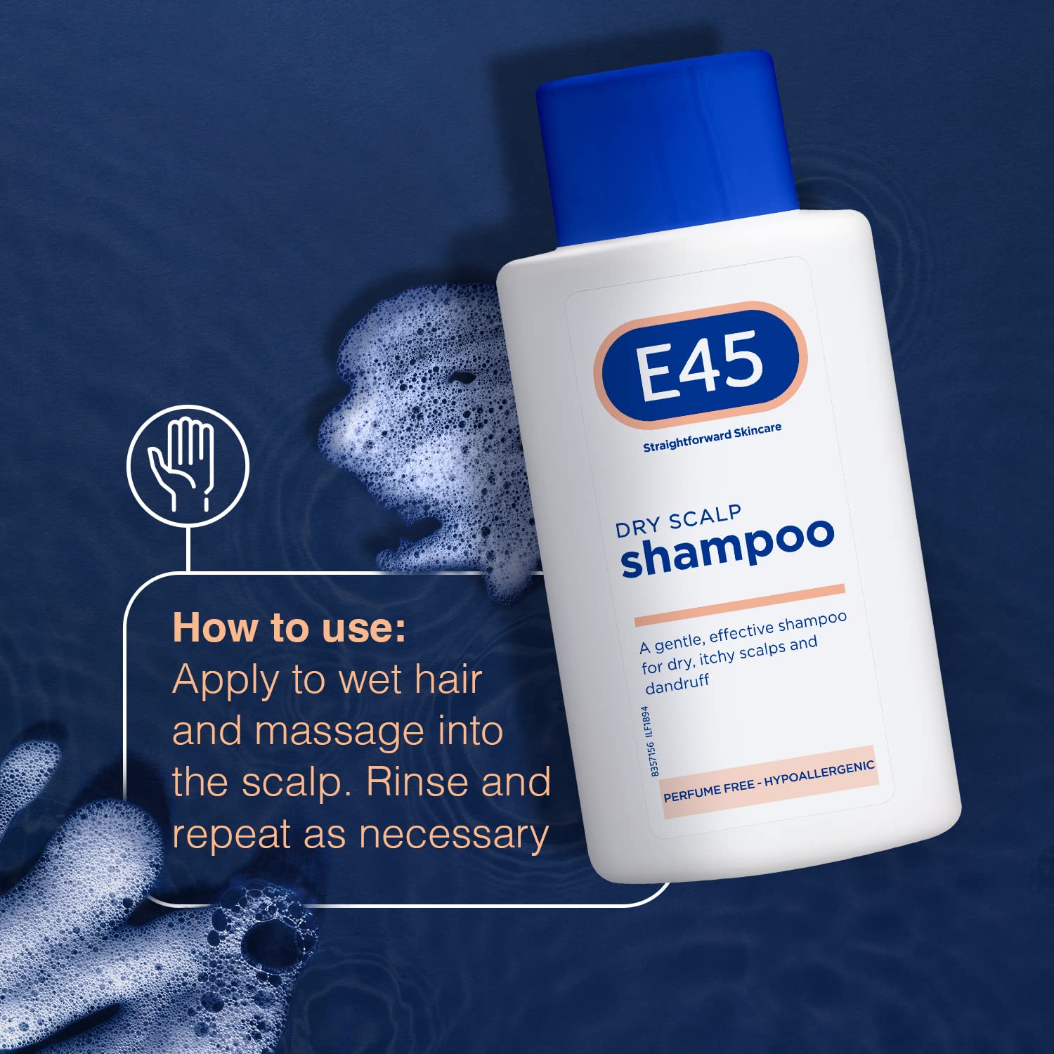 E45 200ml Dermatological Dry Scalp Shampoo